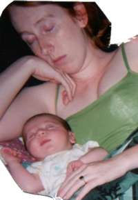 Mommy is tired